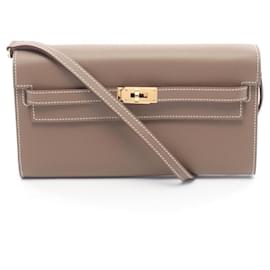 Hermès Borsa a tracolla Hermes Kelly To Go Etoupe