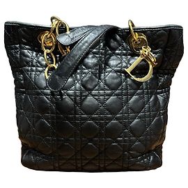 Borsa Tote in Pelle Cannage Christian Dior