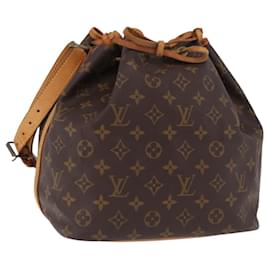 LOUIS VUITTON Borsa a Spalla Monogram Petit Noe M42226 LV Auth 193551A