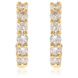Orecchini in oro giallo 2.13 ctw con diamanti creati in laboratorio - Autre Marque