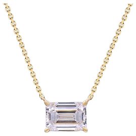 Autre Marque Collana in oro giallo 2.12 ctw con diamanti creati in laboratorio