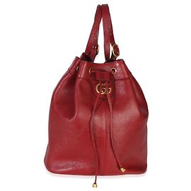 Gucci Red Piuma Lux Energy Medium Re(Belle) Beutelrucksack