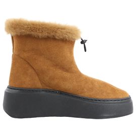 Autre Marque Botas Emma Shearling MARIA LUCA, Camel, Tamanho 37 EU