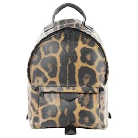Mochila Louis Vuitton Palm Springs PM Animal Print Marrón x Negro M52020