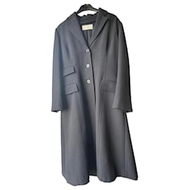 Black long coat Valentino Roma