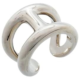 Anello Hermès Osmos GM Argento