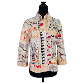 Chemise Prada ss 2004 imprimé Venezia