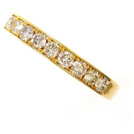 18K Gelbgold-Ring mit Diamant - Autre Marque