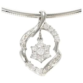 Autre Marque Collana in diamante e platino
