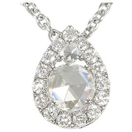 Autre Marque Collana in oro bianco 18K e diamanti