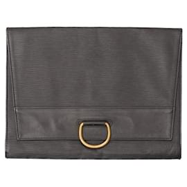 Louis Vuitton Epi-Leder Pochette Schwarz