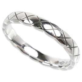 Bague anneau Coco Crush en or blanc 18K CHANEL - Chanel