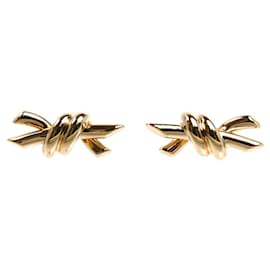 Orecchini Knot Small in oro rosa 18K Tiffany - Tiffany & Co