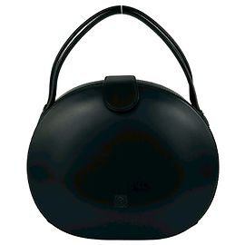 Runde Loewe Vintage Anagram Leder Handtasche Mini Tote