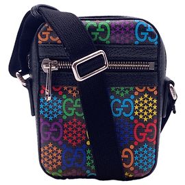 Gucci Borsa a tracolla GG Supreme in tela monogramma Psychedelic