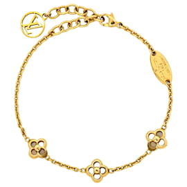 Bracciale a fiore Louis Vuitton placcato oro