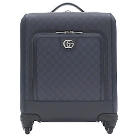 Gucci Blue Small GG Supreme Ophidia Trolley
