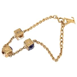 Bracciale Gamble placcato oro e strass dorato Louis Vuitton