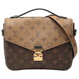 Louis Vuitton Pochette Metis Braun Monogram Reverse