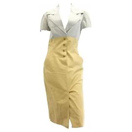 Hermès Zweifarbige Kleid