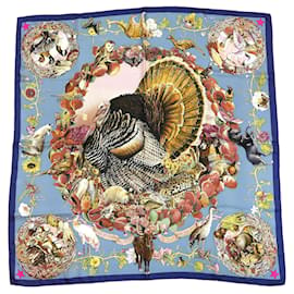 Carré Hermès Faune et Flore du Texas Wildlife 90 cm
