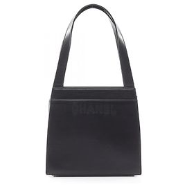Bolsa de ombro em couro de cordeiro Chanel