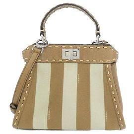 Fendi SELLERIA Peekaboo Mini Handtasche