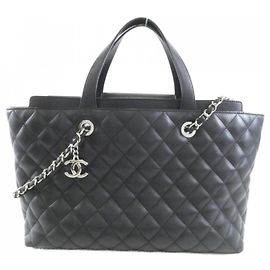 Borsa Chanel 98683 in pelle di vitello nera