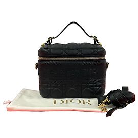 Borsa a tracolla 2 way Christian Dior Travel in pelle Cannage Small
