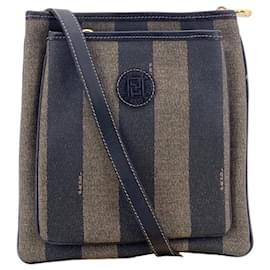 Fendi Vintage Stoffhandtasche Pequin