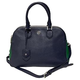 Bolsa de ombro 2 ways em couro granulado Tory Burch