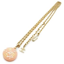 Collar de metal Chanel CC