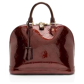 Louis Vuitton Monogram Vernis Alma PM Satchel