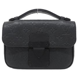 Borsa a tracolla Louis Vuitton Taurillon Monogram S Lock