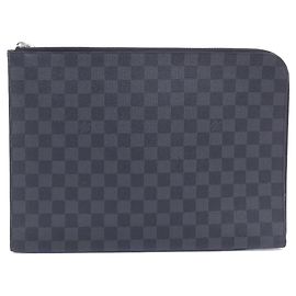 Pochette Jour GM Damier Graphite Louis Vuitton bolsa clutch