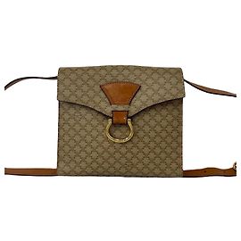 Céline Borsa a tracolla Celine Macadam Triomphe in PVC e pelle