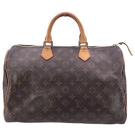 Borsa Louis Vuitton Vintage Cloth Handbag Speedy