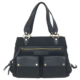 Bulgari Borsa Tote in tela e pelle Bvlgari Logo Mania Maxi Lettere
