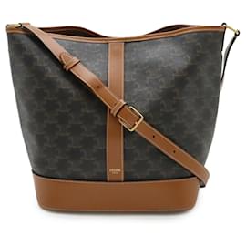 Bolsa de ombro Celine Triomphe Small Bucket - Céline
