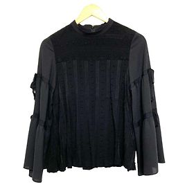 Autre Marque Camicia MUVEIL con ricamo di perle