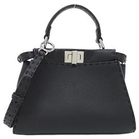 Borsa a mano Fendi Selleria Peekaboo Mini