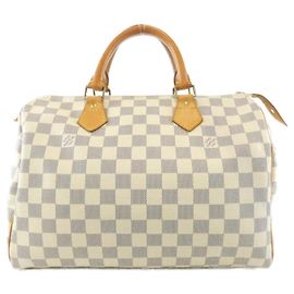 Borsa Boston Louis Vuitton Damier Azur Speedy 30cm