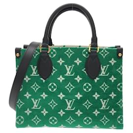Sac à main Louis Vuitton Monogram Jacquard Velvet OnTheGo PM