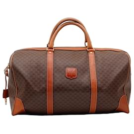 Borsa Boston Céline Macadam in tela rivestita
