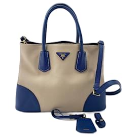Borsa a mano Prada Saffiano Double Bag Medium