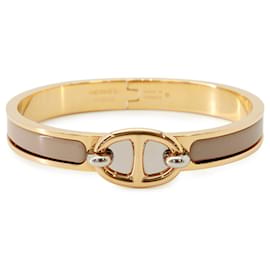 Hermes Chaine d'Ancre Mini Click PM Marron Glacé Bracelet - Hermès