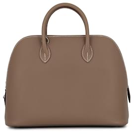 Borsa Hermes Bolide 1923 30 in Etoupe Gray - Hermès