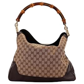 Borsa Hobo Gucci Bamboo