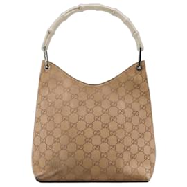 Borsa Hobo Gucci Bamboo