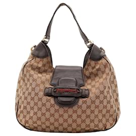 Borsa Hobo in tela Monogram Gucci